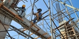 Picture of workers at a construction site