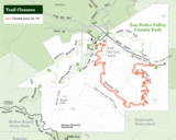 San Pedro Valley Park Trail Closures